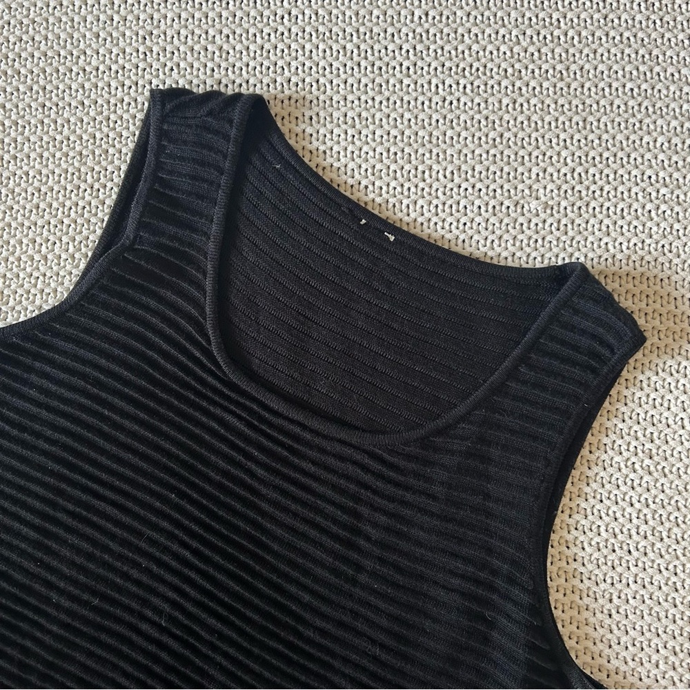 Ribbed Sweater Tank
